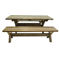 MASGAMES Mesa de Picnic Xerta 180cm Madera Sin Print