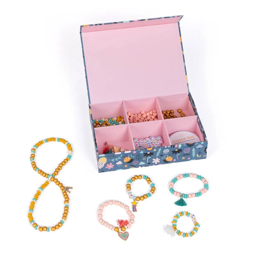 EUREKAKIDS MI KIT DE JOYAS-ARCO IRIS