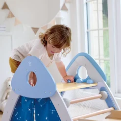 HAPE Mi Primer Centro de Escalada y Tobogán 4 en 1 – Rocket