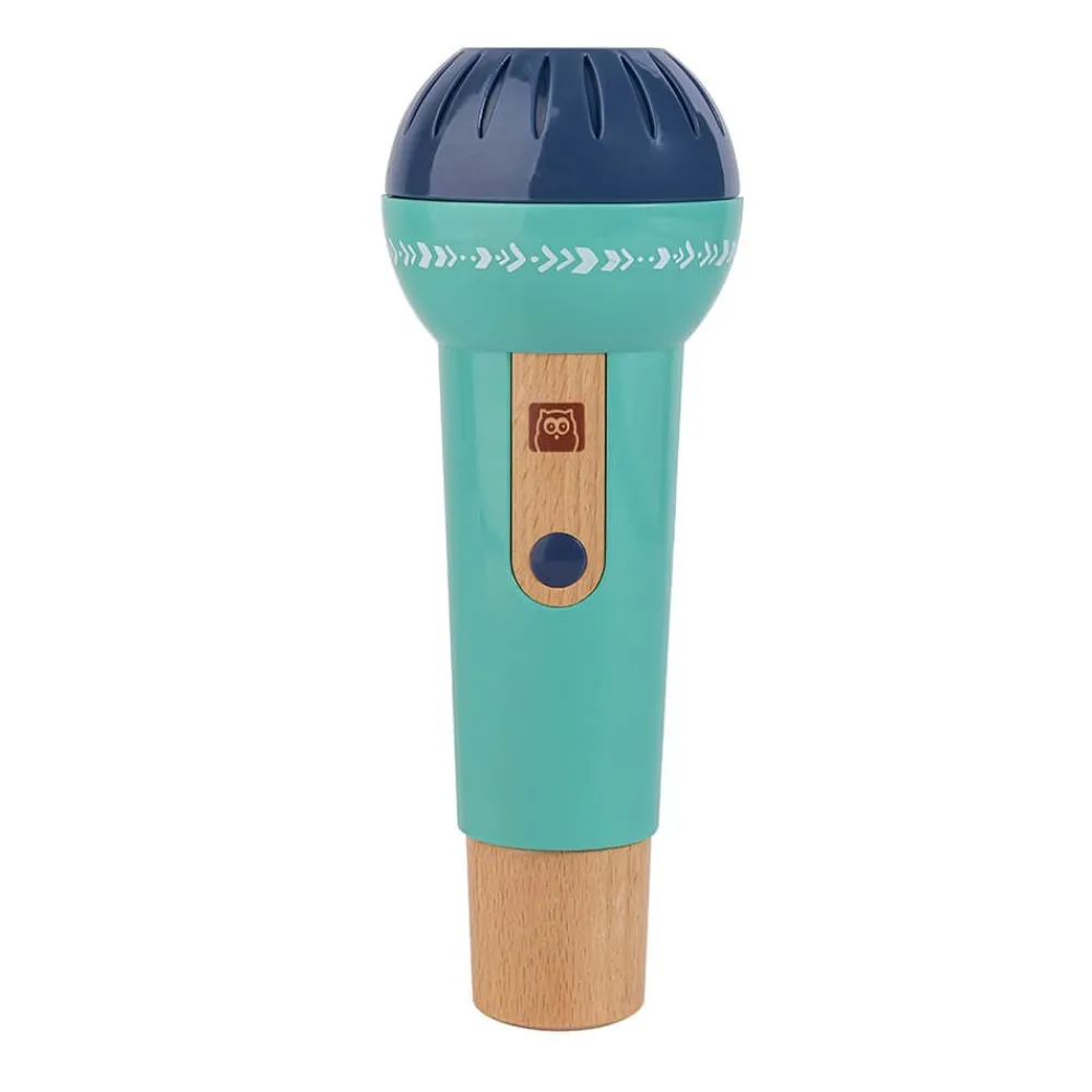 EUREKAKIDS Micrófono de juguete sin baterías con efecto ECO – Mighty Echo