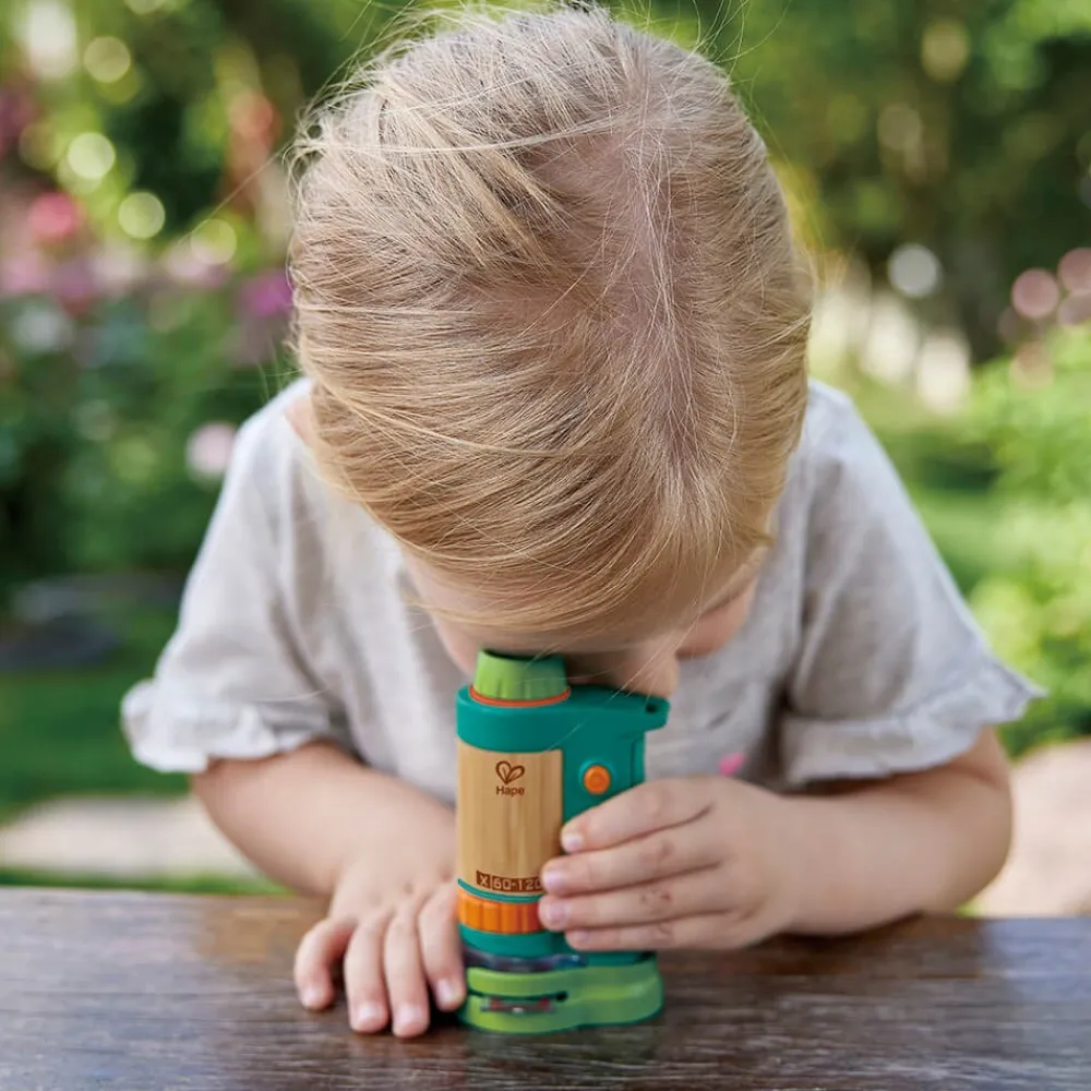 HAPE Microscopio de campo de 3 aumentos para explorar la naturaleza
