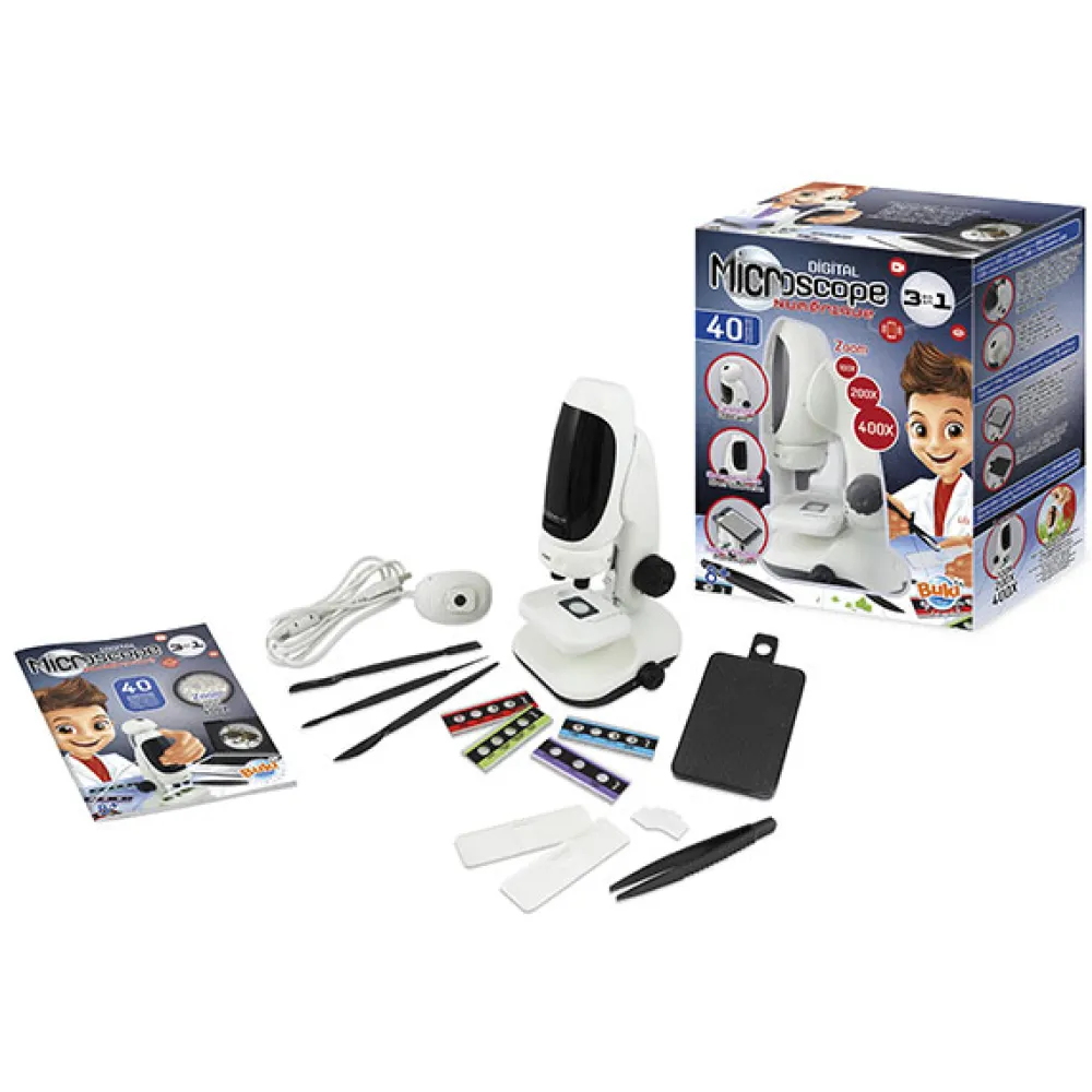 BUKI Microscopio Video 3-en-1