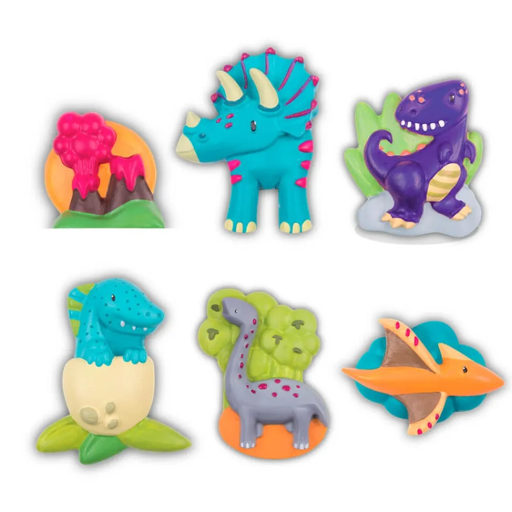 EUREKAKIDS Moldea y pinta imanes de dinosaurios