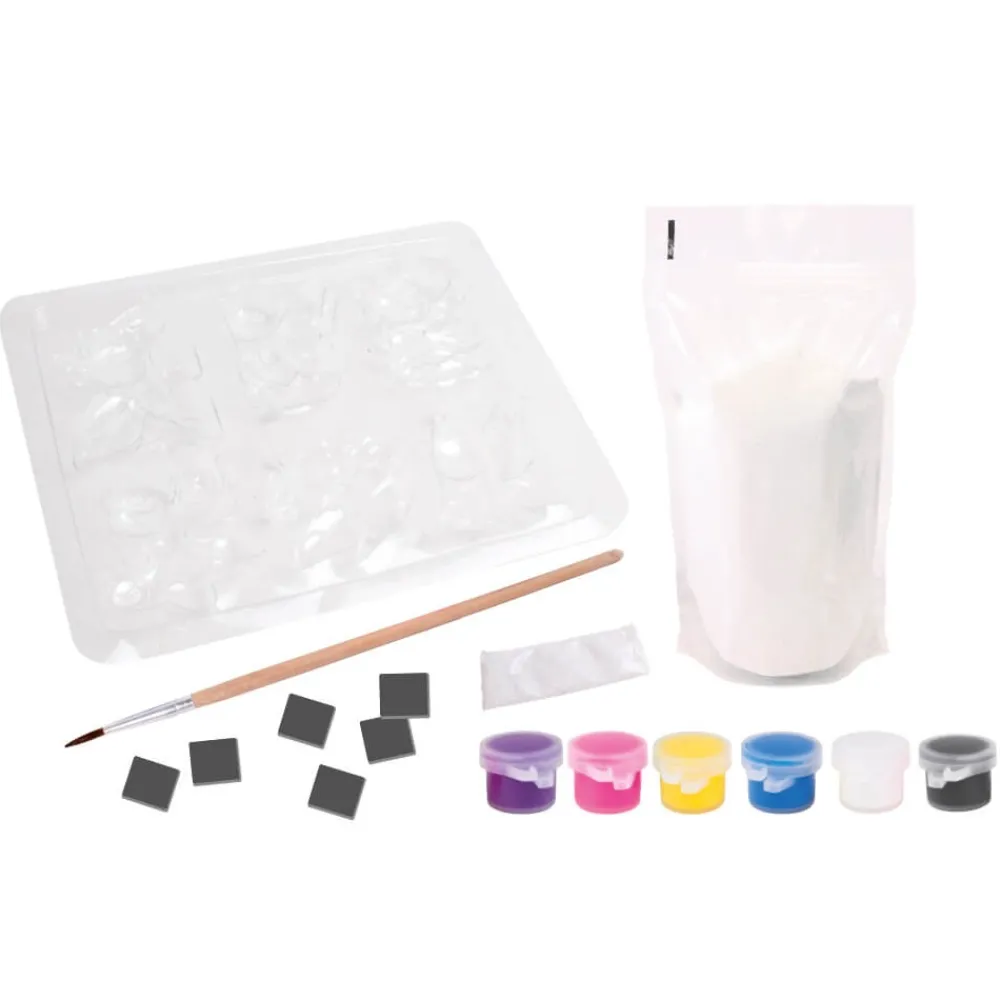 EUREKAKIDS Moldea y pinta imanes de dinosaurios