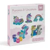 EUREKAKIDS Moldea y pinta imanes de unicornios y princesas