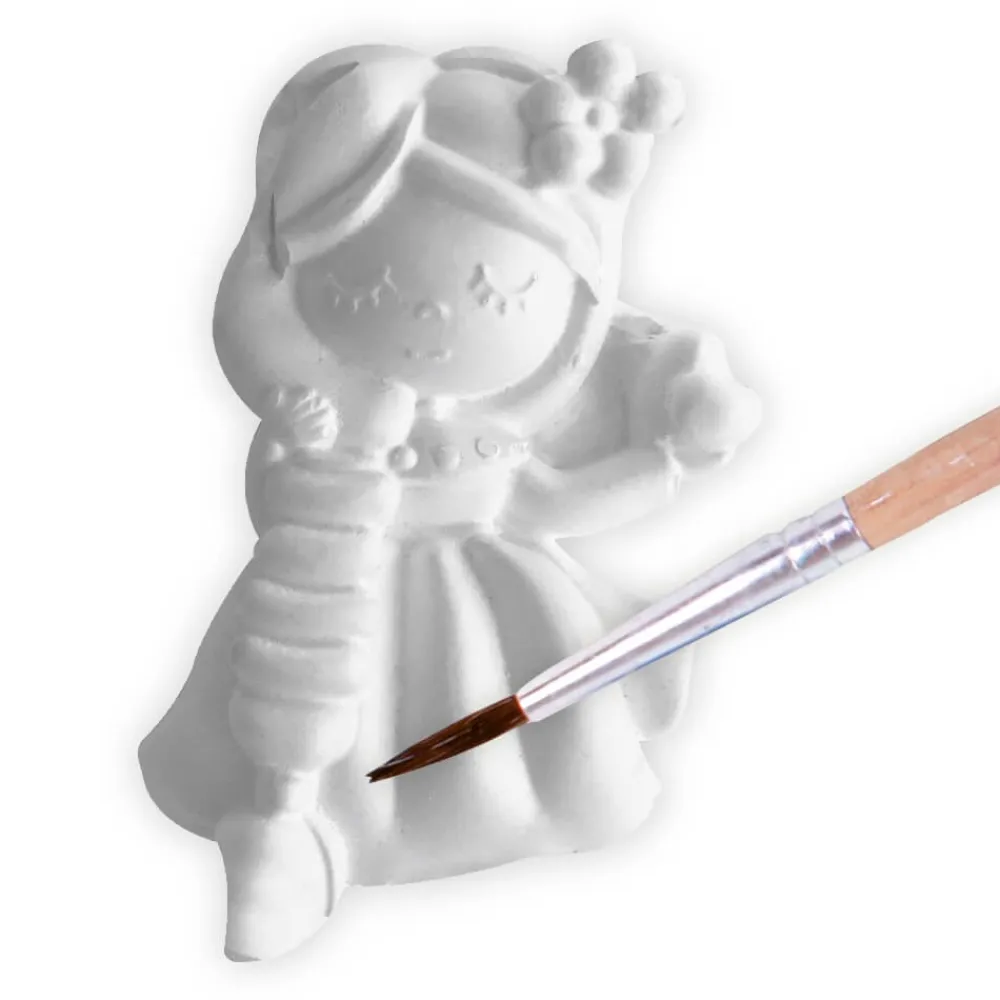 EUREKAKIDS Moldea y pinta imanes de unicornios y princesas