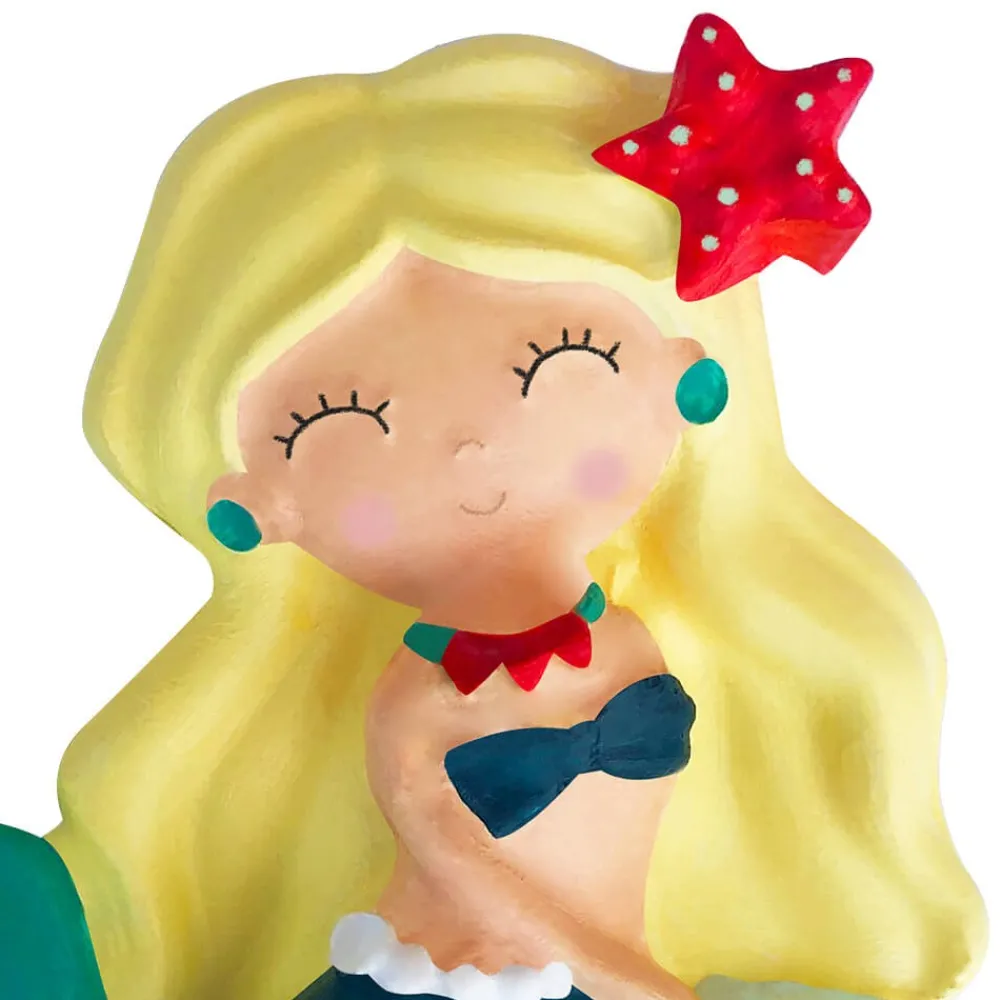 EUREKAKIDS Moldea y pinta imanes de sirenas y personajes del fondo del mar