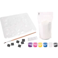 EUREKAKIDS Moldea y pinta imanes de sirenas y personajes del fondo del mar