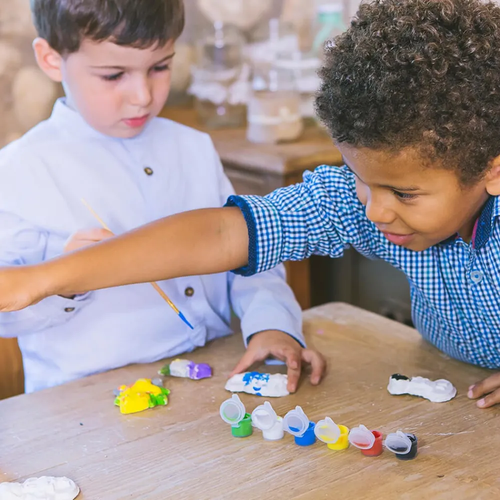 EUREKAKIDS Moldea y pinta imanes de sirenas y personajes del fondo del mar