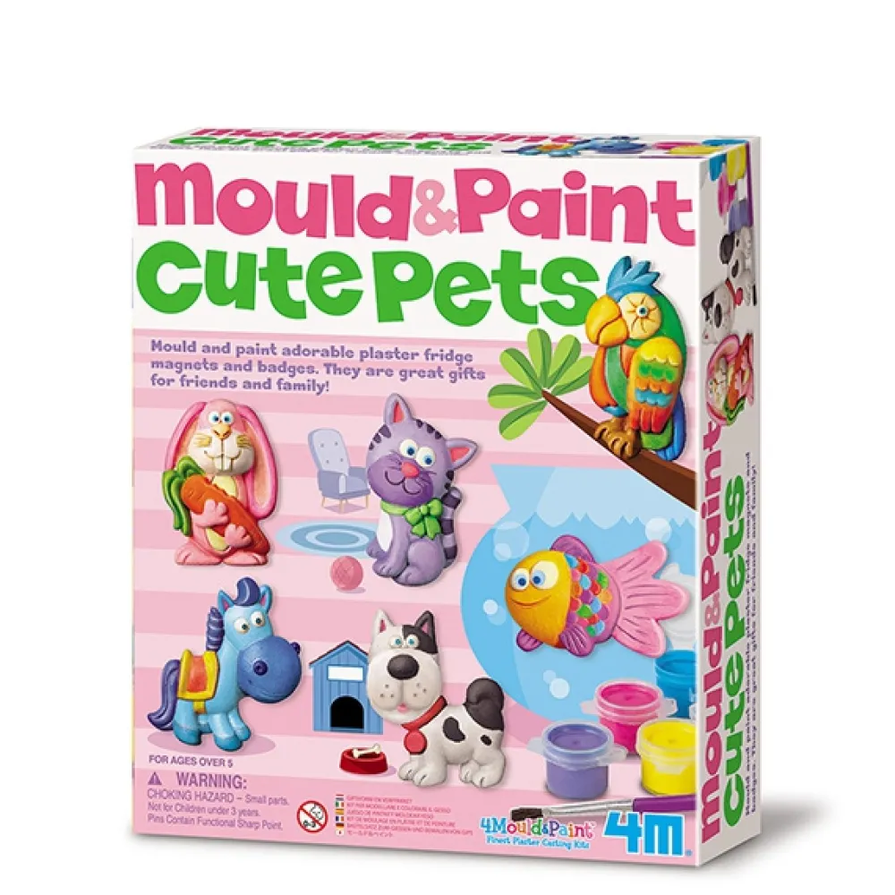 4M Moldea y pinta mascotas