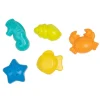 EUREKAKIDS Moldes para hacer animales marinos de arena