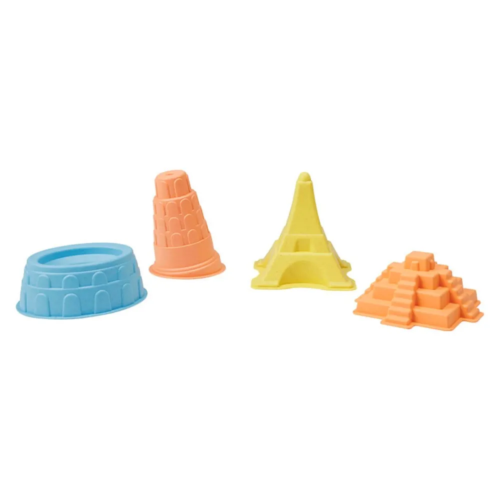 EUREKAKIDS Moldes para jugar con arena mágica creativa – 5 piezas