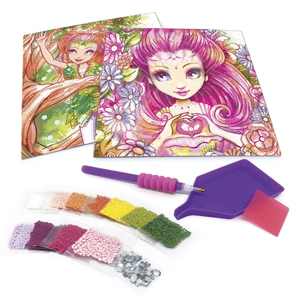 Nebulous Stars Mosaico de brillantes bosque