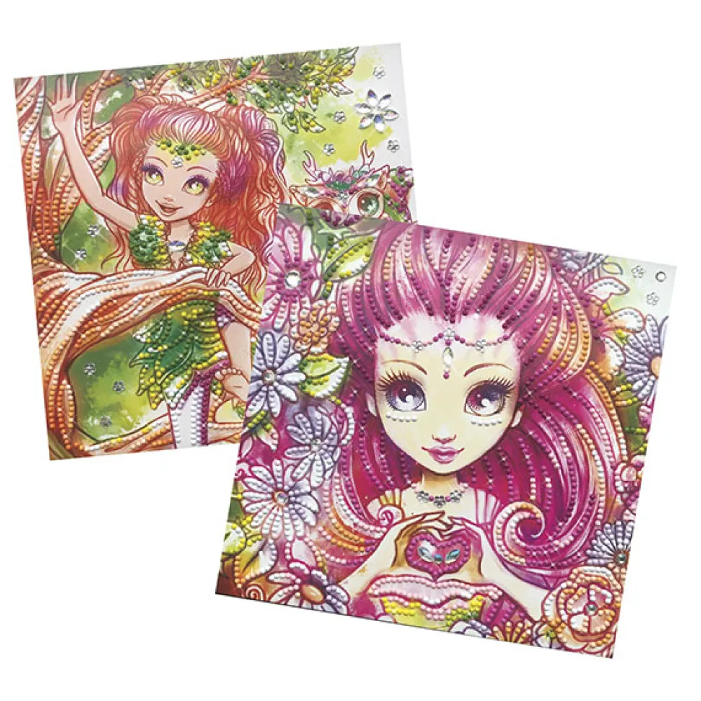 Nebulous Stars Mosaico de brillantes bosque