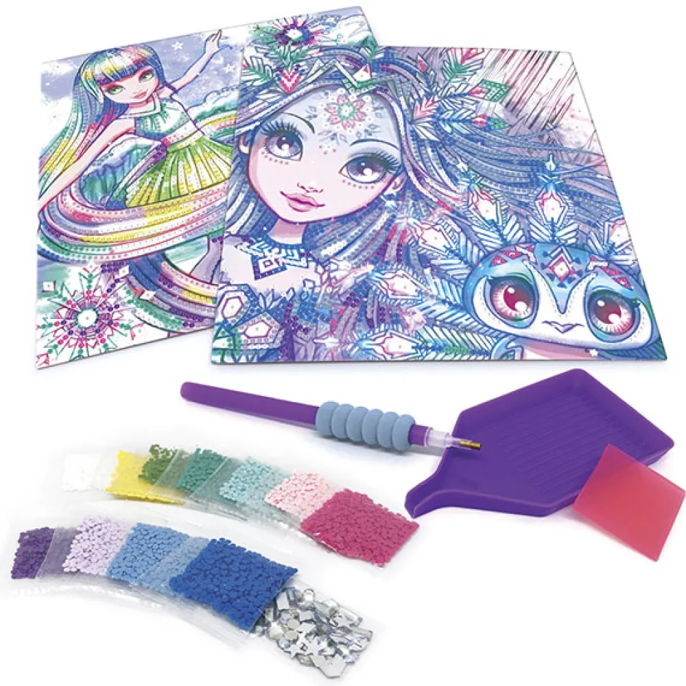 Nebulous Stars Mosaico de brillantes mundo helado