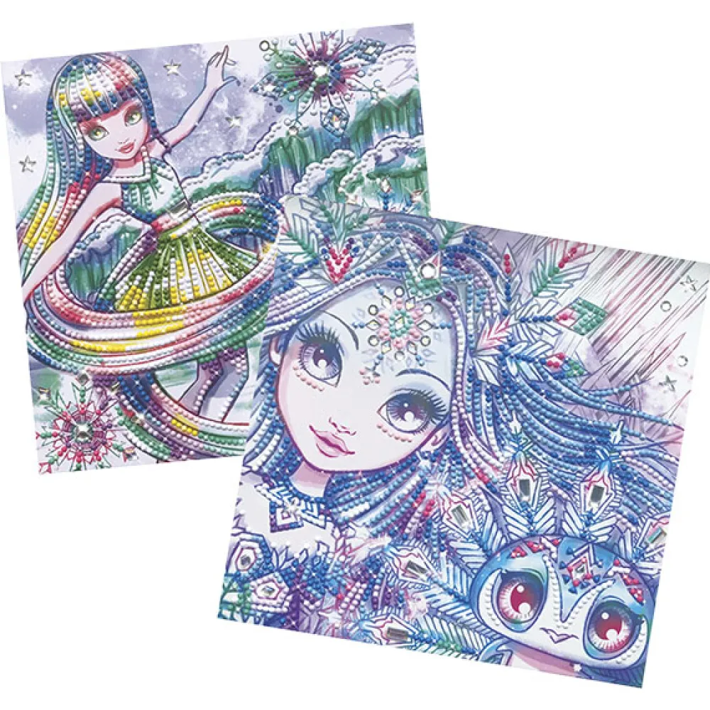 Nebulous Stars Mosaico de brillantes mundo helado