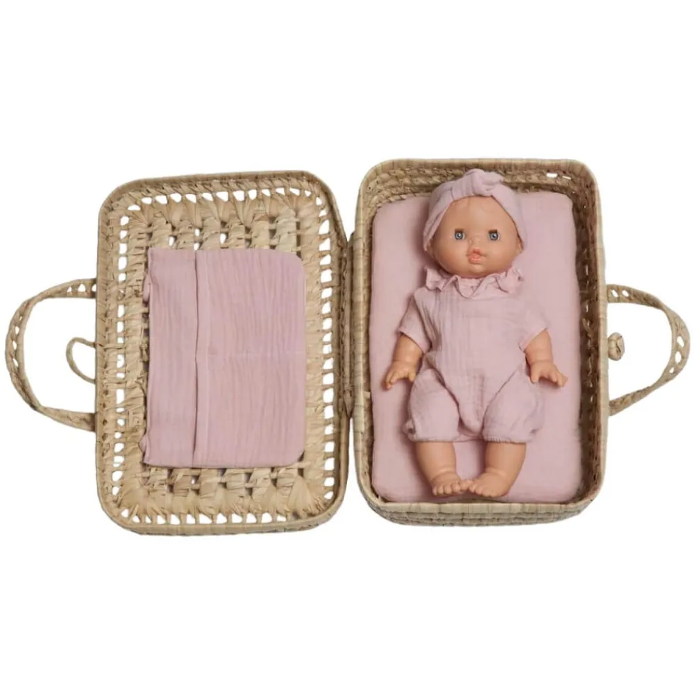 WOOKIDS Muñeca Charlotte Bobble - Rosa 36 cm