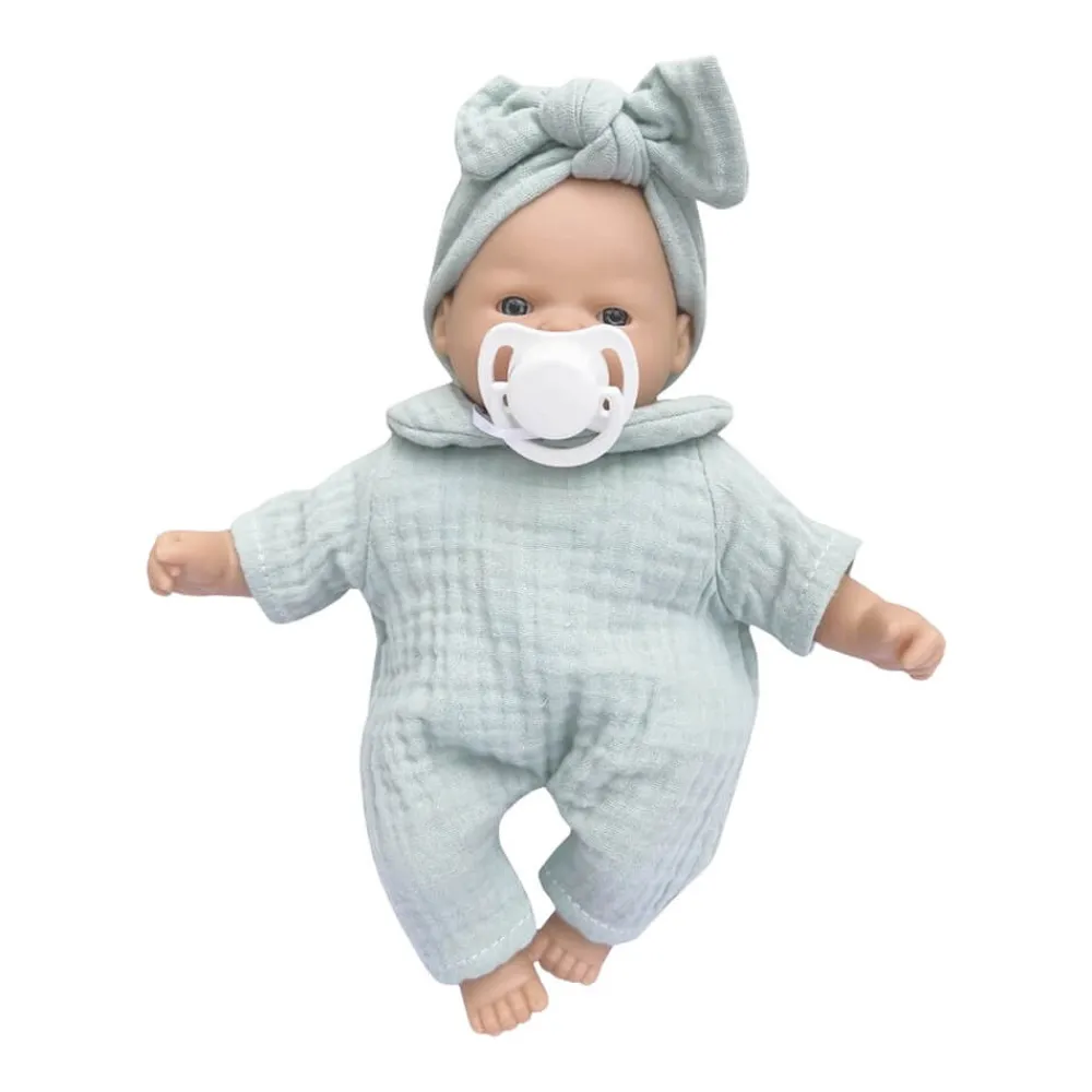 WOOKIDS Muñeca Nina Bobble - Menta 26 cm