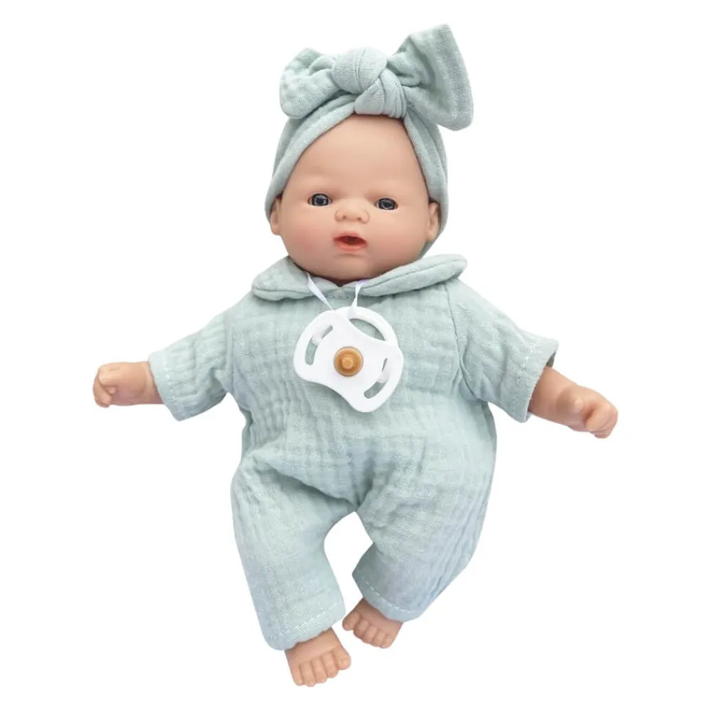 WOOKIDS Muñeca Nina Bobble - Menta 26 cm