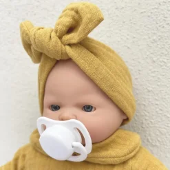 WOOKIDS Muñeca Nina Bobble - Mostaza 26 cm