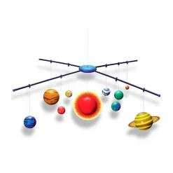 4M Móvil 3D del Sistema Solar para construir y observar