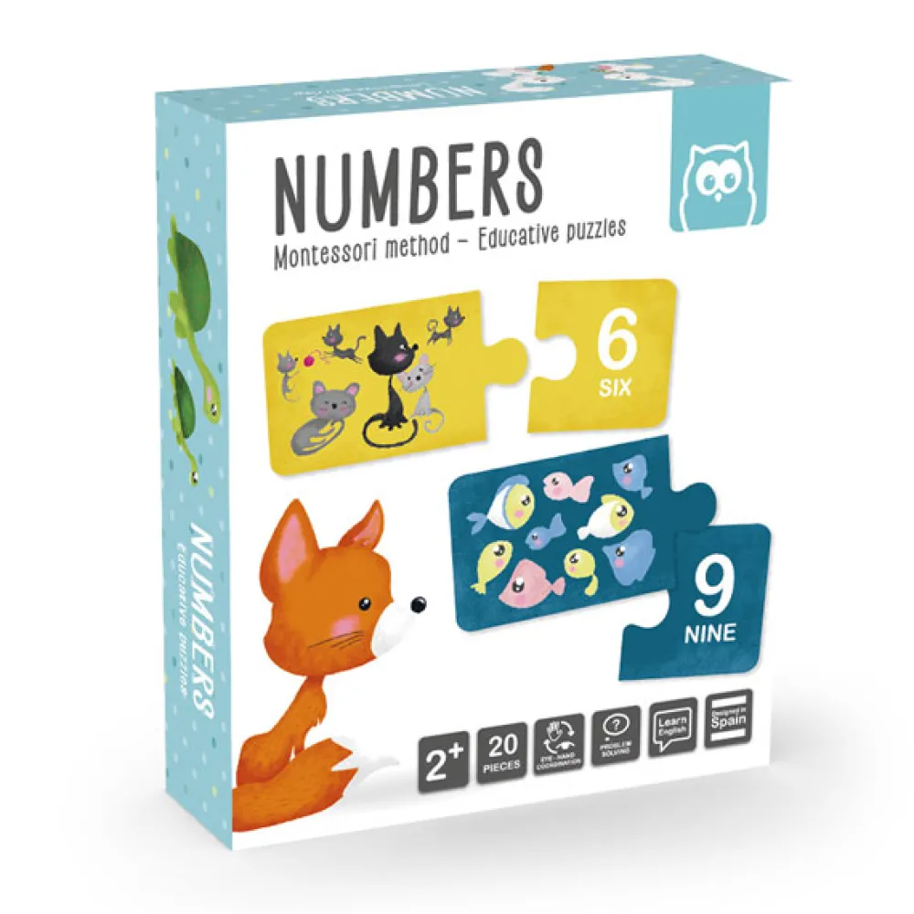 EUREKAKIDS Numbers- Puzle educativo