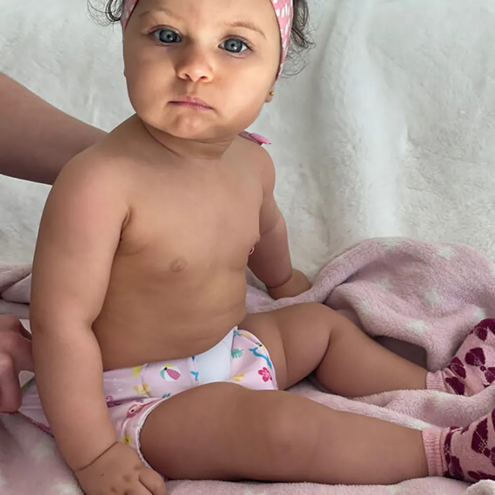 FREDS SWIM ACADEMY Pañal reutilizable Swim Nappy color rosa Talla 1