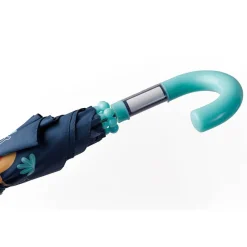 EUREKAKIDS Paraguas infantil azul con estampado de dinosaurios