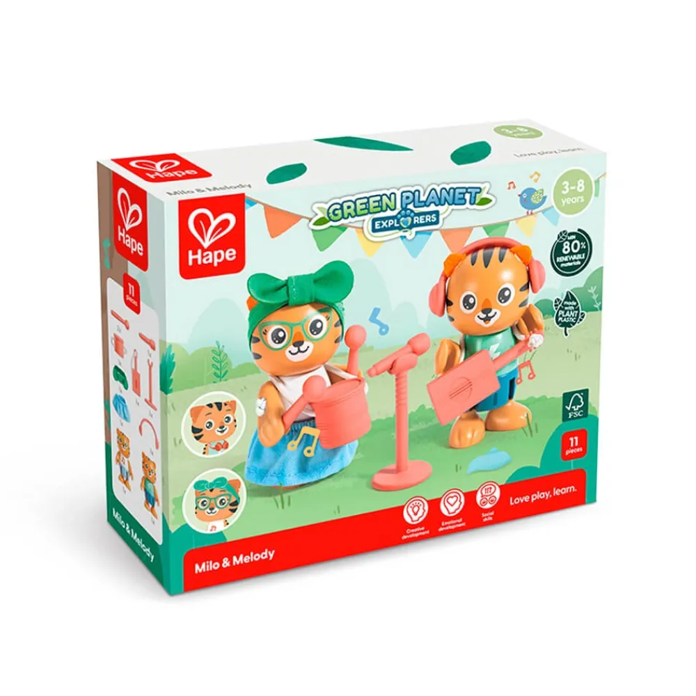HAPE Pareja de tigres Milo y Melody - Green Planet Explorers