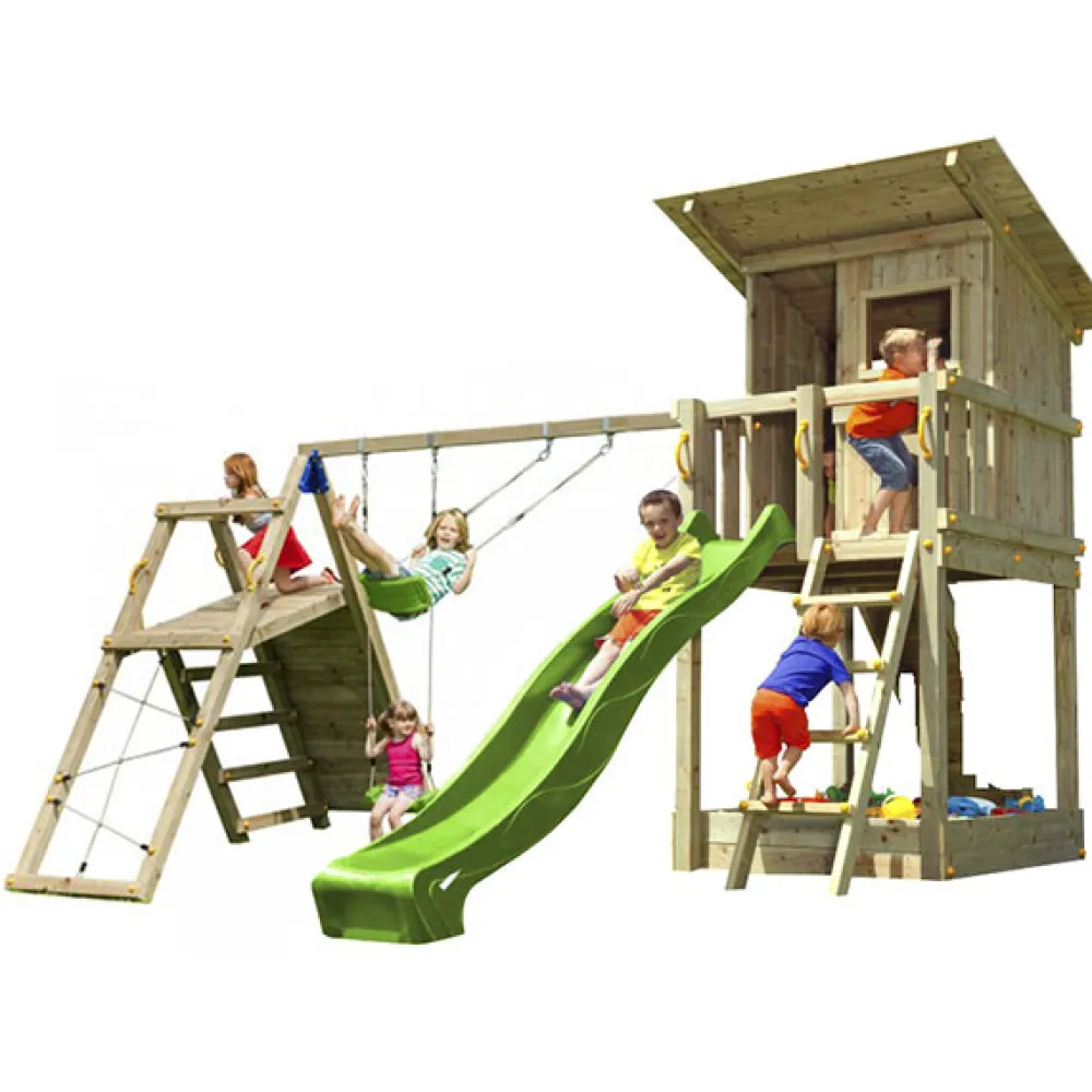 MASGAMES Parque infantil Beach Hut con Challenger