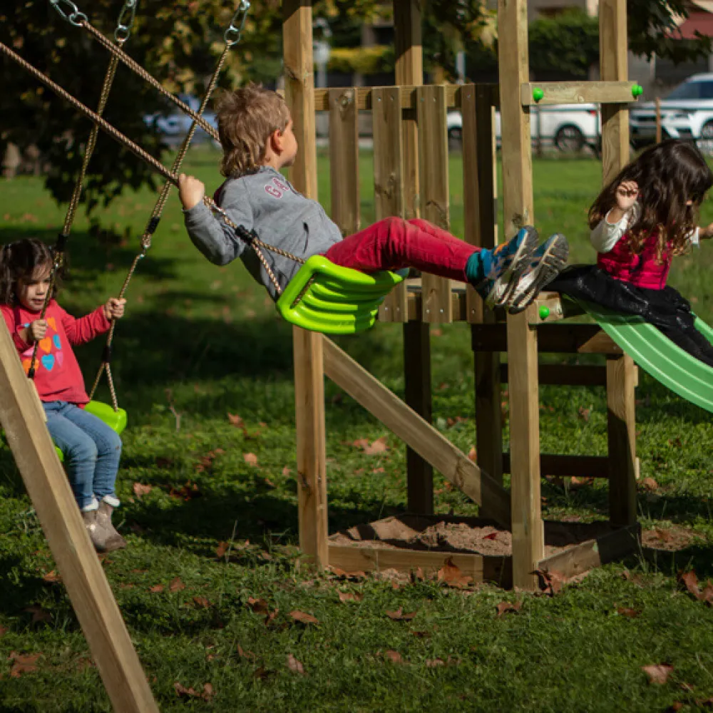 MASGAMES Parque infantil Carlit M con columpio doble