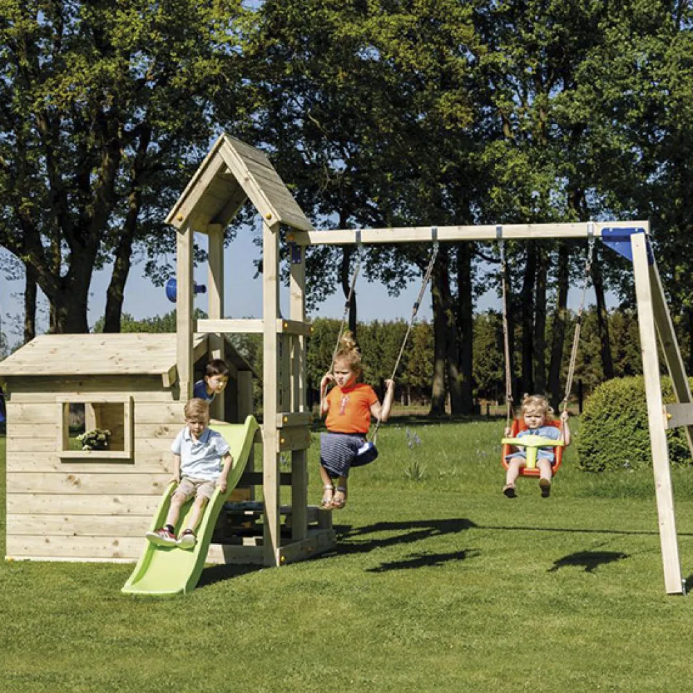 MASGAMES Parque infantil Lookout M con columpio doble