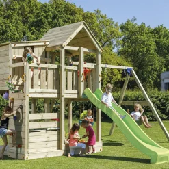 MASGAMES Parque infantil Palazzo XL con columpio doble