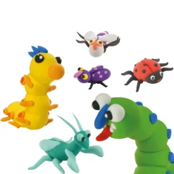 EUREKAKIDS Pasta de modelar de 6 colores