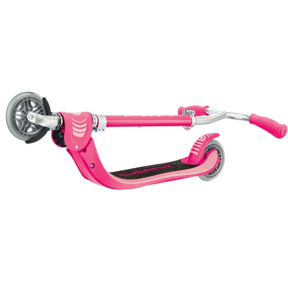 GLOBBER Patinete ajustable y plegable de 2 ruedas - Flow Foldable 125 Fuchsia