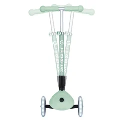 GLOBBER Patinete ecológico, plegable y con luces Junior – Pistacho