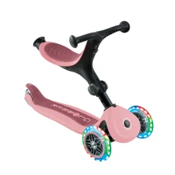 GLOBBER Patinete evolutivo de 3 ruedas con luz - Go Up Active Lights Pink