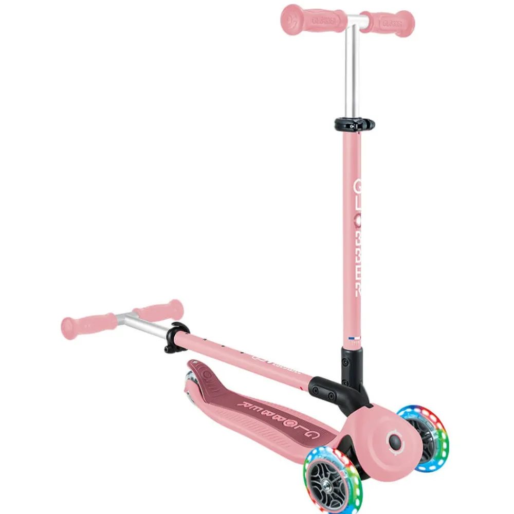 GLOBBER Patinete evolutivo de 3 ruedas con luz - Go Up Active Lights Pink