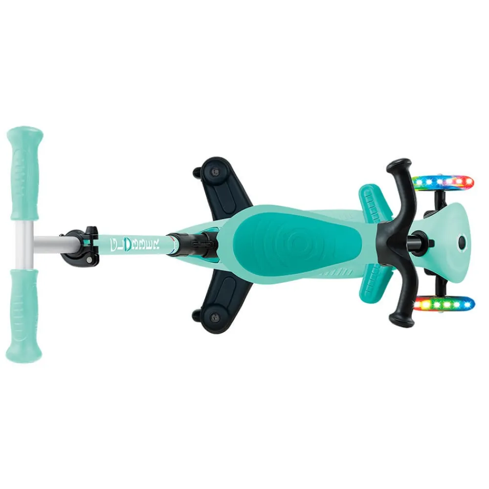 GLOBBER Patinete GO UP ACTIVE LUCES 360º - Menta