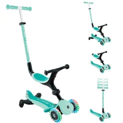 GLOBBER Patinete GO UP ACTIVE LUCES 360º - Menta
