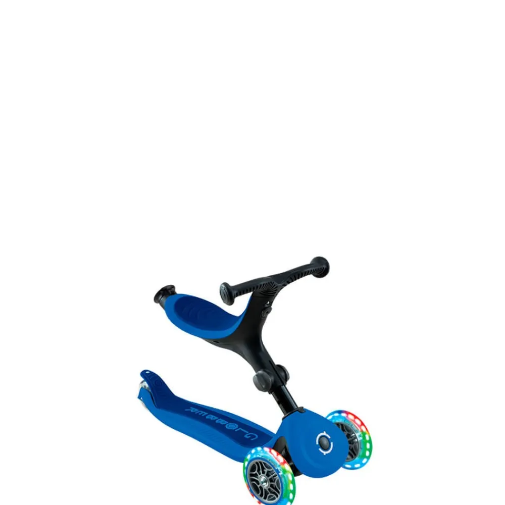 GLOBBER Patinete Go Up Active Luces - Navy Blue