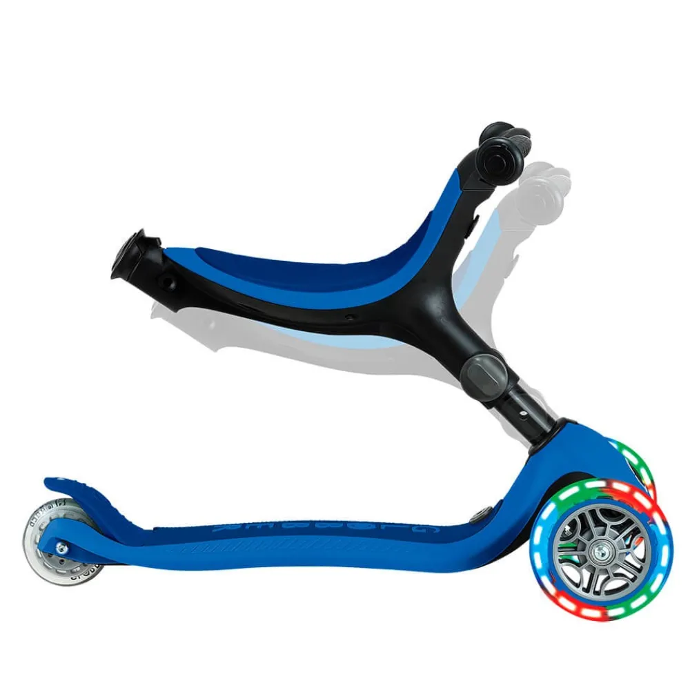 GLOBBER Patinete Go Up Active Luces - Navy Blue