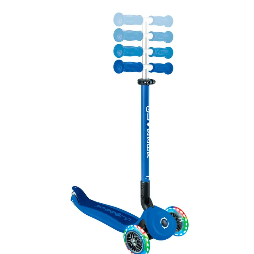 GLOBBER Patinete Go Up Active Luces - Navy Blue