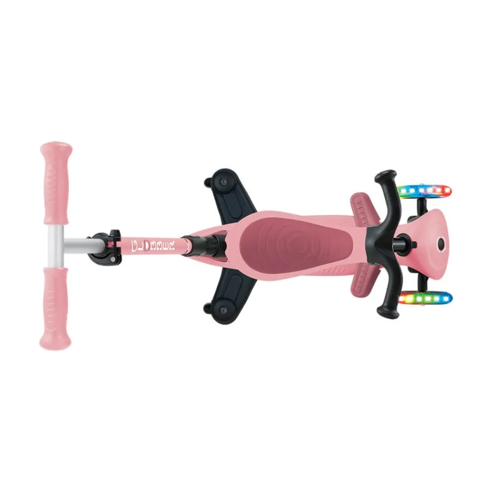 GLOBBER Patinete GO UP ACTIVE LUCES 360º - Pastel Pink