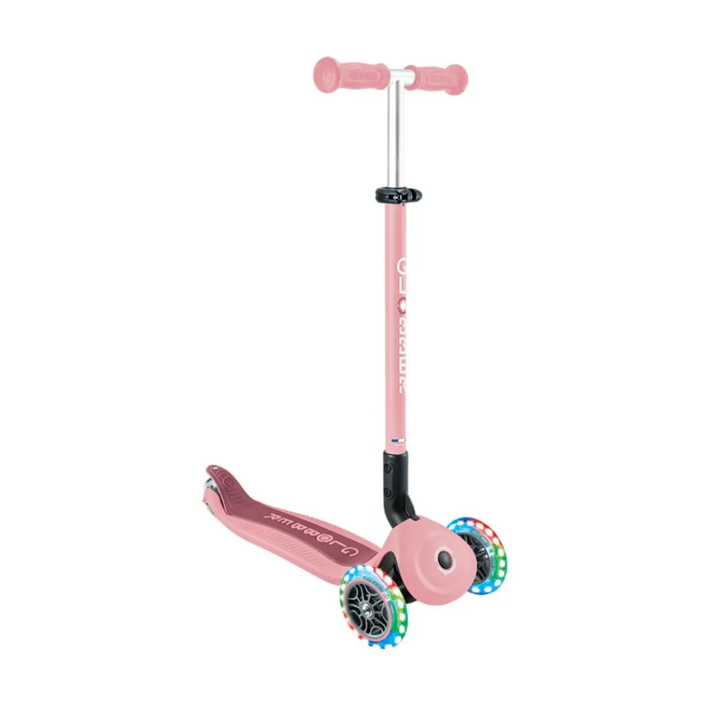 GLOBBER Patinete GO UP ACTIVE LUCES 360º - Pastel Pink