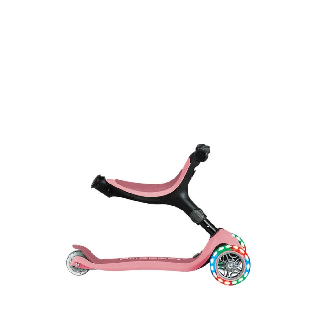GLOBBER Patinete GO UP ACTIVE LUCES 360º - Pastel Pink