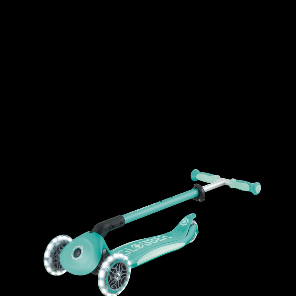 GLOBBER Patinete Go Up Deluxe Lights 3 en 1 Menta