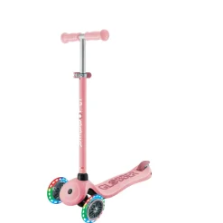 GLOBBER Patinete Go Up Sporty con luces Rosa Pastel