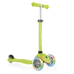 GLOBBER Patinete primo lights verde lima