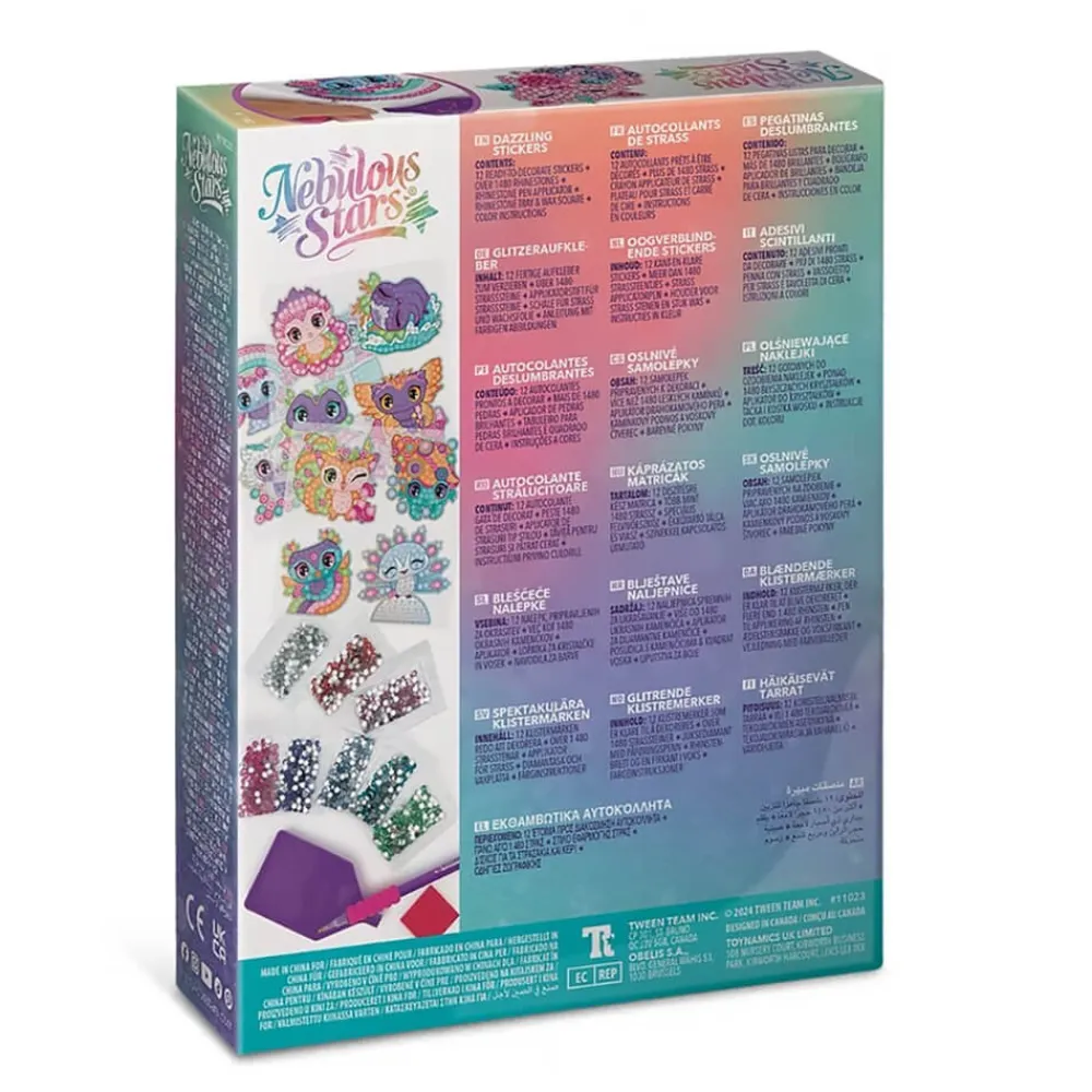 Nebulous Stars Pegatinas deslumbrantes de